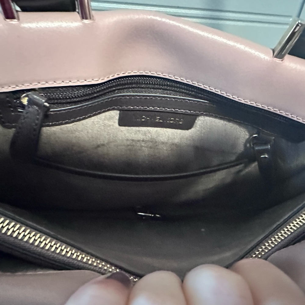 Michael Kors Tatiana Medium Leather Satchel- Turffle/Mushroom NWOT MSRP: $398.00 - Picture 11 of 15